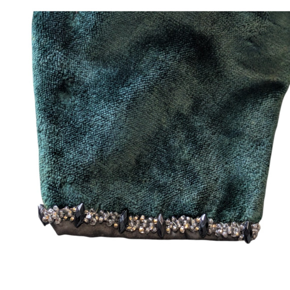 Antique Victorian 1890 Jacket Bodice Leg of Mutton Sleeve Velvet Double Breasted - Picture 10 of 16